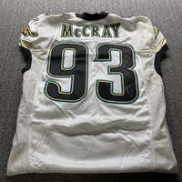 Jaguars - Bobby McCray Signed Game Issued Jersey Size 48
