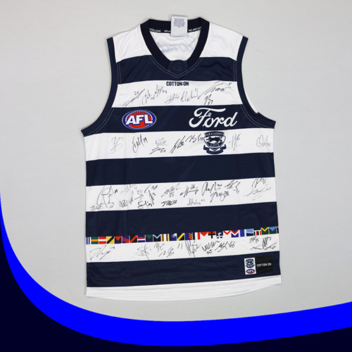 Photo of ANAKIE - 2025 Regional Round Guernsey signed by the 2026 AFL Team 