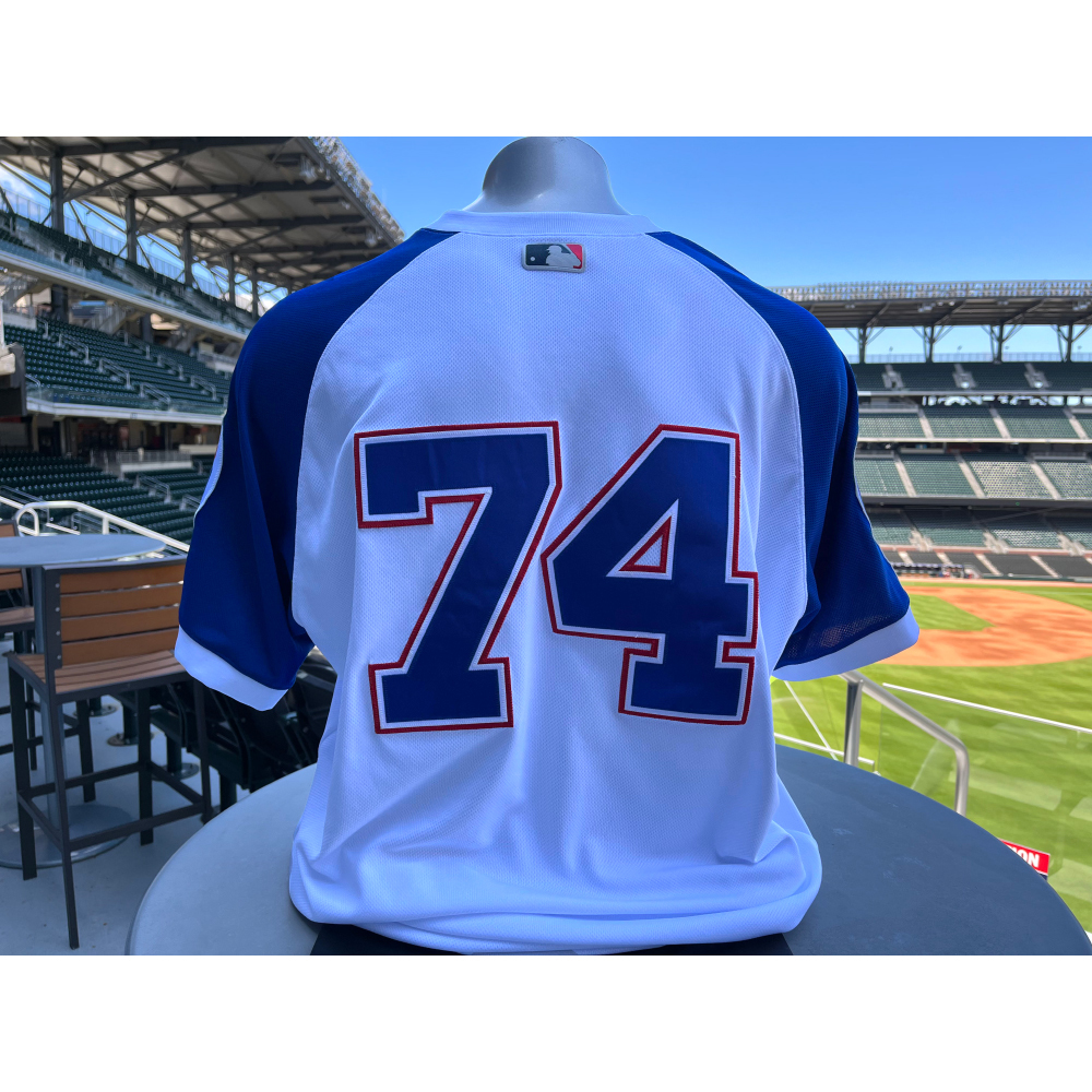 Kenley Jansen MLB Authenticated and GameUsed 1974 Style Jersey