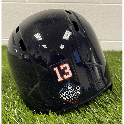 Asdrubal Cabrera Helmet with World Series Decal