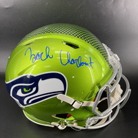NFL - Seahawks Zach Charbonnet signed authentic flash helmet
