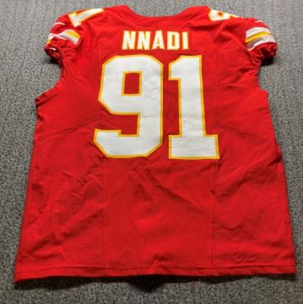 STS - Chiefs Derrick Nnadi Game Worn Jersey (11/10/2024) Size 48
