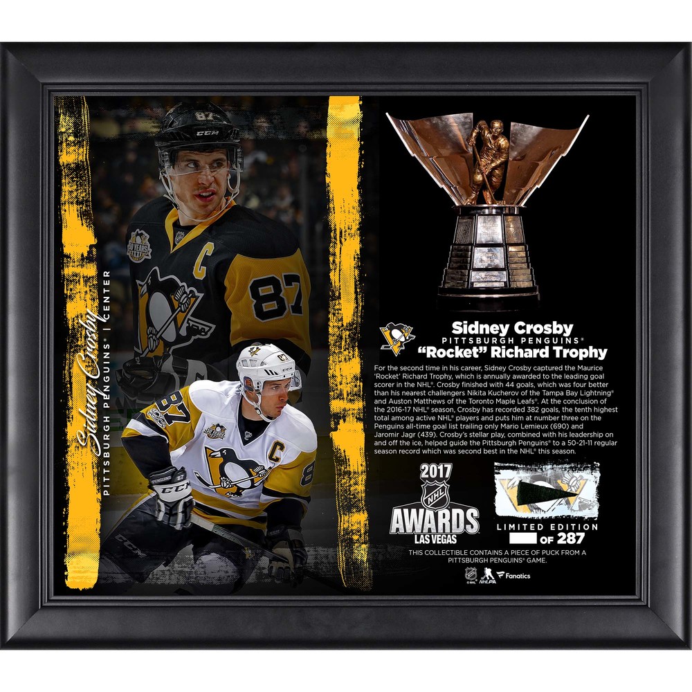 Sidney Crosby Pittsburgh Penguins Framed 15