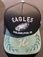 Jihaad Campbell signed NFL Draft Hat - Signed Backstage at the NFL Draft