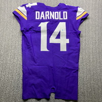 Crucial Catch - Vikings Sam Darnold Game Worn Jersey (10/20/2024) Size 4...