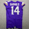 Crucial Catch - Vikings Sam Darnold Game Worn Jersey (10/20/2024) Size 42 With Captains Patch