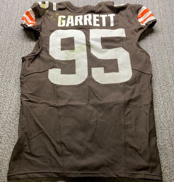 STS - Browns Myles Garrett Game Used Jersey (11/03/24) Size 46