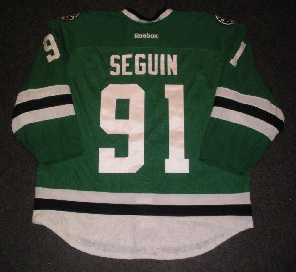 كم فستان 2013-14 Dallas Stars Opening Night- #91 Tyler Seguin - Game Worn ... كم فستان كم فستان 2013-14 Dallas Stars Opening Night- #91 Tyler Seguin - Game Worn ... كم فستان