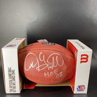 HOF - Patriots Andre Tippett Signed Authentic Football
