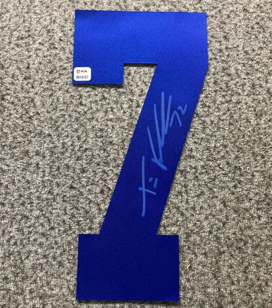 NFL - Cowboys Travis Frederick Signed Jersey Number