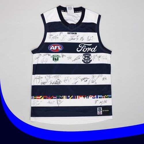 Photo of BELL PARK- 2025 Regional Round Guernsey with Bell Park logo signed by the 202...