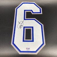 Bills - Donte Whitner Signed Jersey Number