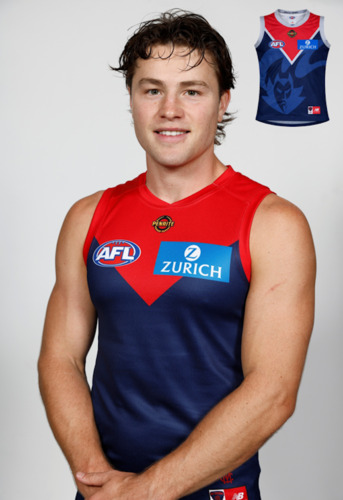 Photo of Melbourne Demons Gather Round Guernsey - Tom Sparrow #32