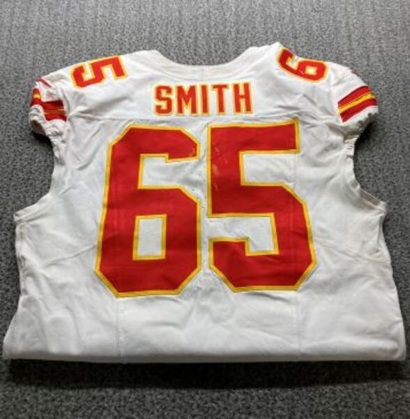 Sao Paulo Game - Chiefs Trey Smith Game Worn Jersey (9/05/2025) Size 48 ...