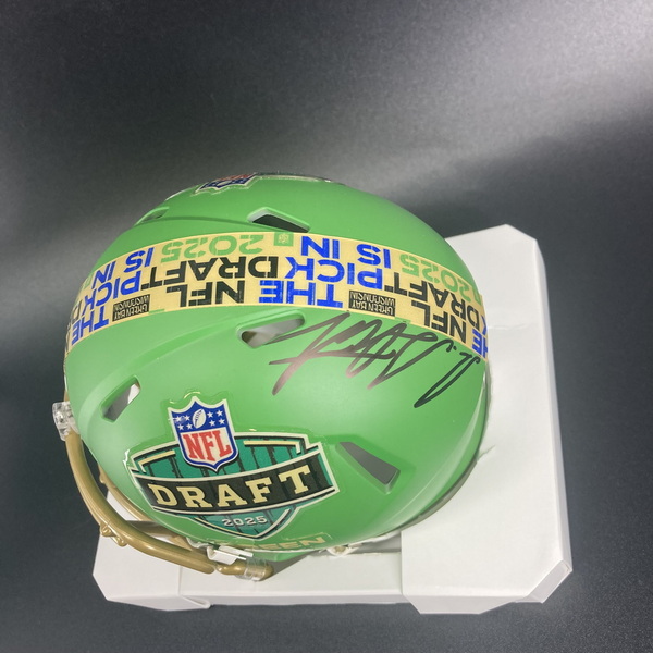 NFL - Bengals Shemar Stewart Signed NFL Draft Mini Helmet