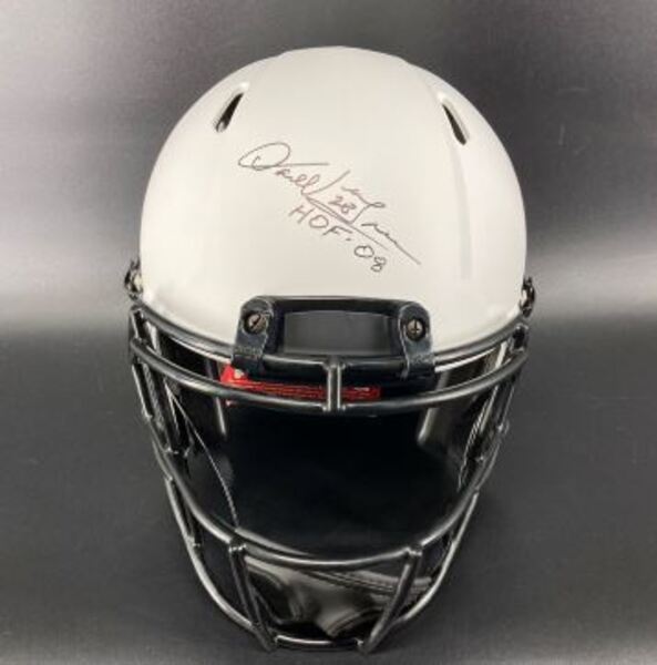 HOF - Commanders Darrell Green Signed Authentic Lunar Eclipse Speed Helmet
