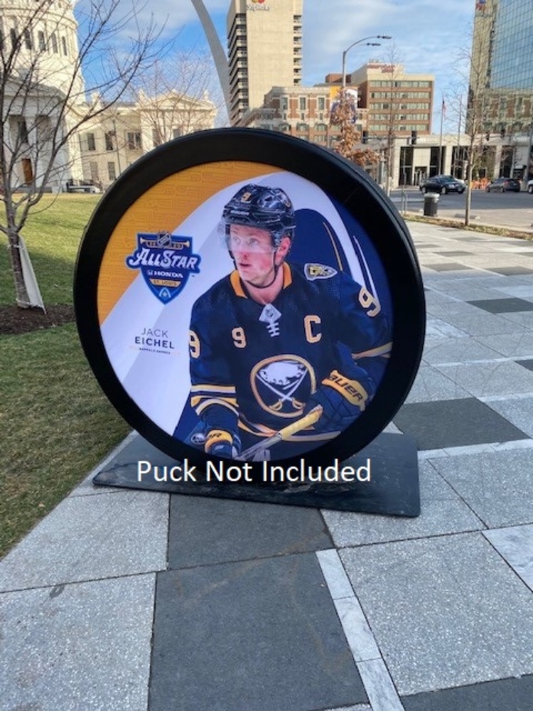 2020 NHL All Star Game Banner Featuring Jack Eichel (Buffalo Sabres)