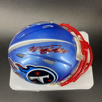 NFL - Titans Will Levis Signed Flash Mini Helmet