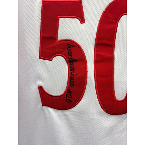 geronimo スカジャン Cesar Geronimo - Autographed Jersey - 50th Anniversary of