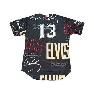 Caleb Knight Game Worn Elvis Jersey # 13 Size L