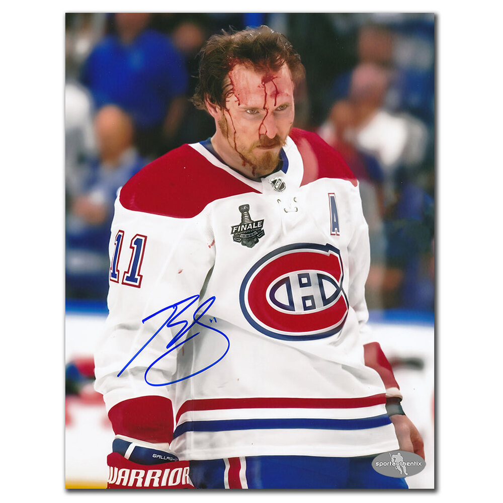 Brendan Gallagher Montreal Canadiens WARRIOR Autographed 8x10