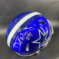 NFL - Cowboys Demarcus Ware Signed Authentic Flash Speed Helmet