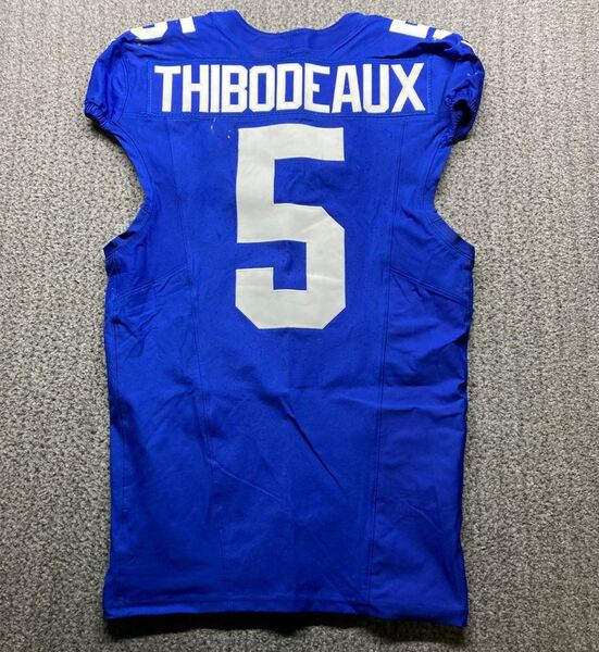 Crucial Catch - Giants Kayvon Thibodeaux Game Worn Jersey (9/28/2025) Si...