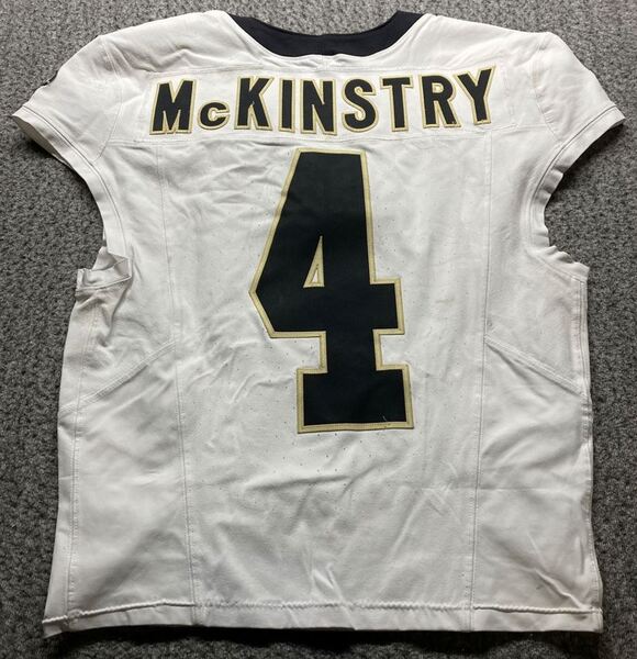 Crucial Catch - Saints Kool-Aid McKinstry Game Worn Jersey (9/28/2025) S...