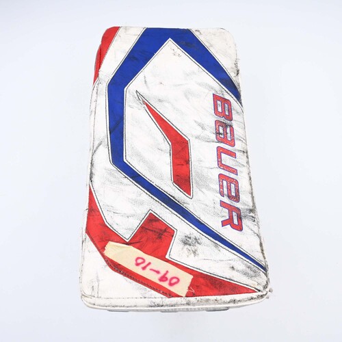 Image of Lundqvist, Henrik<br>Bauer Blocker - Photo-Matched<br>New York Rangers<br>2009-10<br>#30