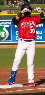 #23 Ismael Alcantara Great Lakes Loons Game Worn Camels Jersey