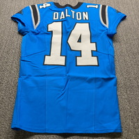 Crucial Catch - Panthers Andy Dalton Game Worn Jersey (10/15/23) Size 42
