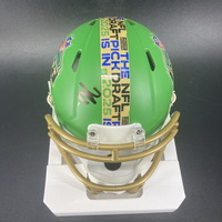 NFL - Eagles Jihaad Campbell Sigend NFL Draft Mini Helmet