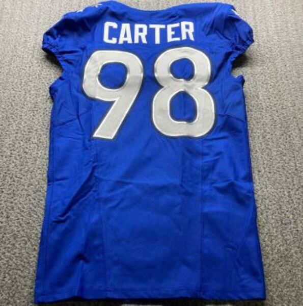 NFL - Eagles Jalen Carter Game Issued Pro Bowl Games Jersey Size 42