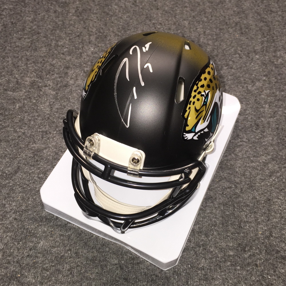NFL Auction Jaguars Allen Robinson signed Jaguars mini helmet