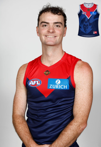 Photo of Melbourne Demons Gather Round Guernsey - Oscar Berry #38