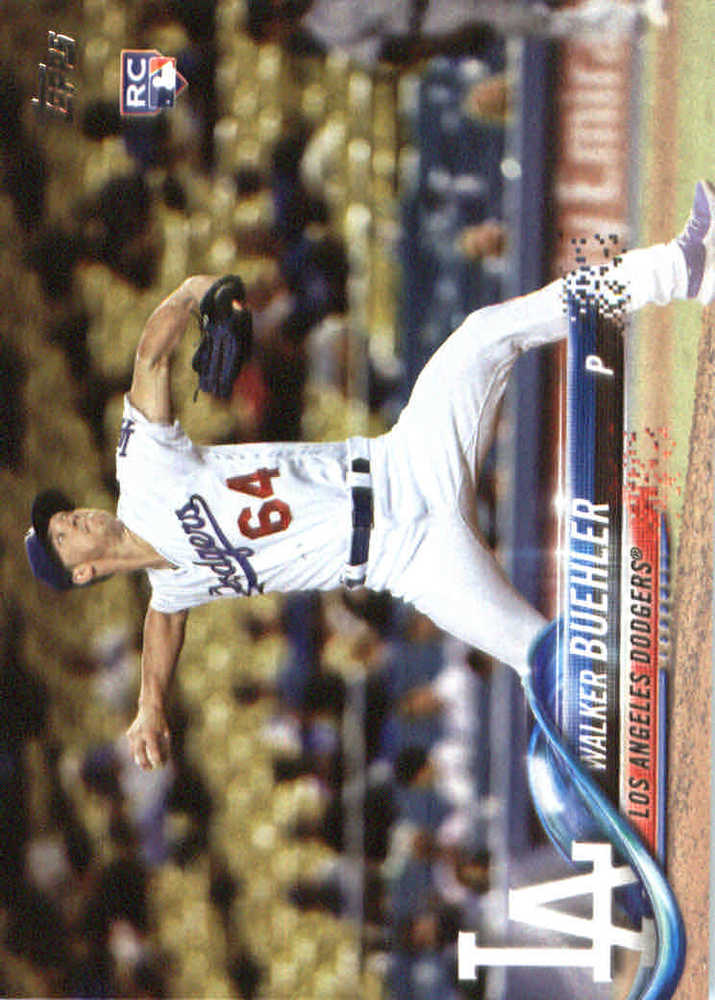 2018 Topps #177 Walker Buehler Rookie Card