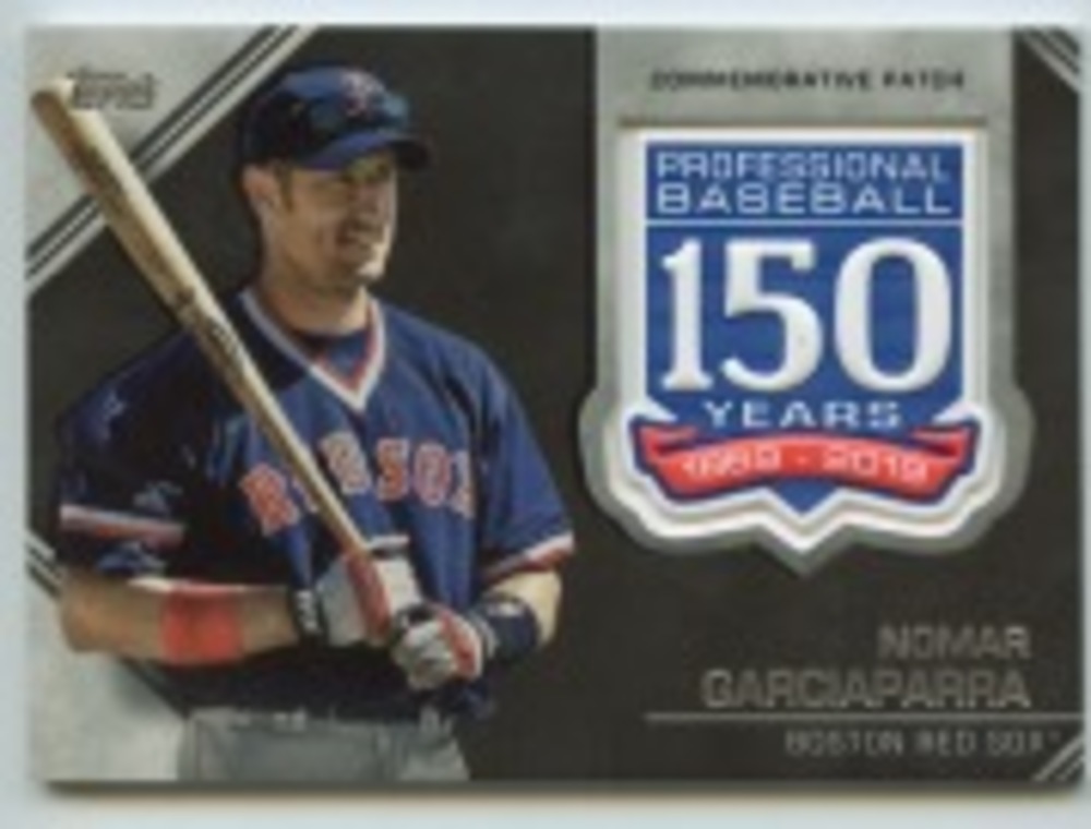 2019 Topps Update 150th Anniversary Manufactured Patches #AMPNG Nomar Garciaparra