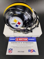 NFL - Steelers Miles Killebrew Signed Mini Helmet
