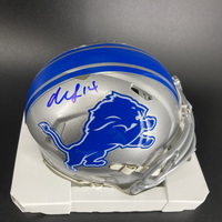 NFL - Lions Amon-Ra St. Brown Signed Mini Helmet
