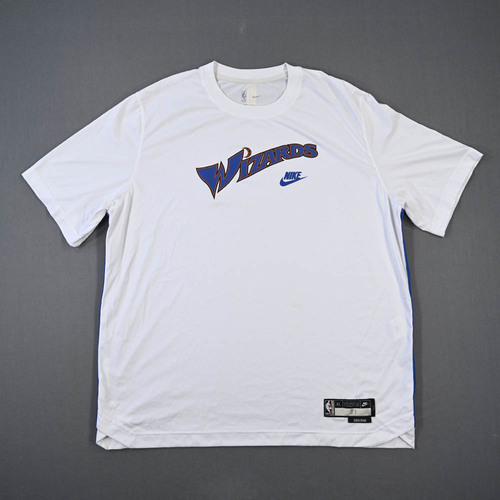 Image of Gafford, Daniel - Washington Wizards - Game-Issued City Edition Short-Sleeved Shooting Shirt - 2022-23 NBA Season