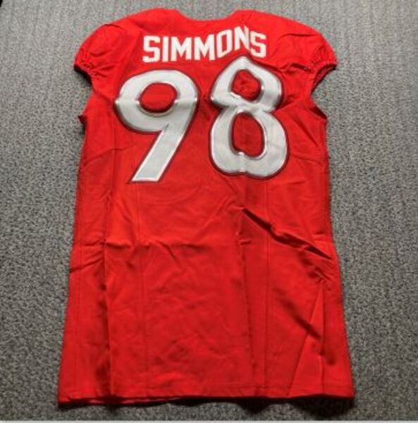 NFL - Titans Jeffery Simmons Game Issued Pro Bowl Games Jersey Size 42