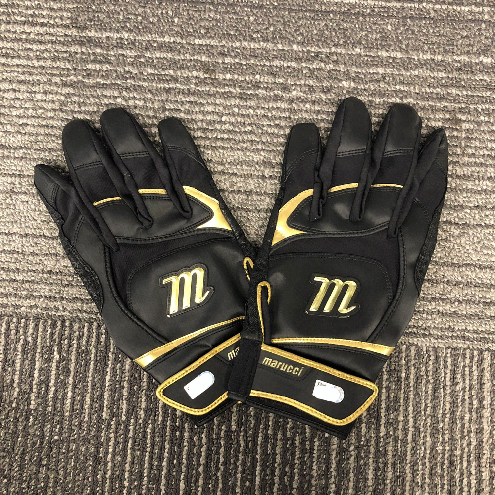 marucci gold batting gloves