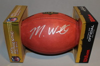 NFL - Jets Mike Williams Signed Authentic Football