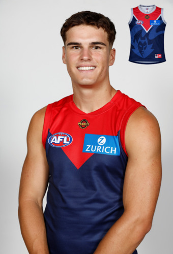 Photo of Melbourne Demons Gather Round Guernsey - Riley Onley #40