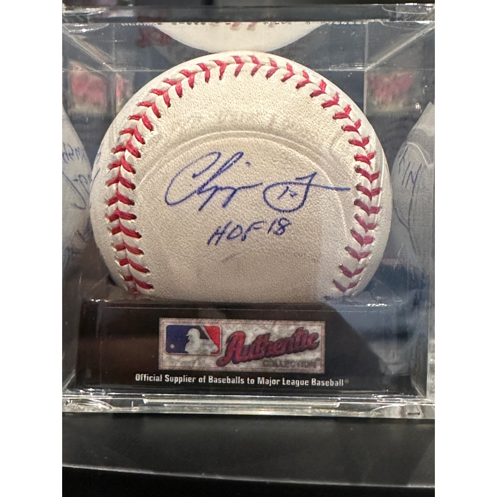 John Smoltz, Chipper Jones, Greg Maddux, and Tom Glavine Signed