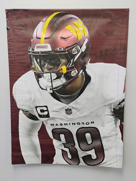 Commanders - Madrid Games Banner (35x47) Jeremy Reaves