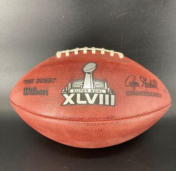 NFL - Seahawks  Super Bowl XLVIII Game Used K Ball