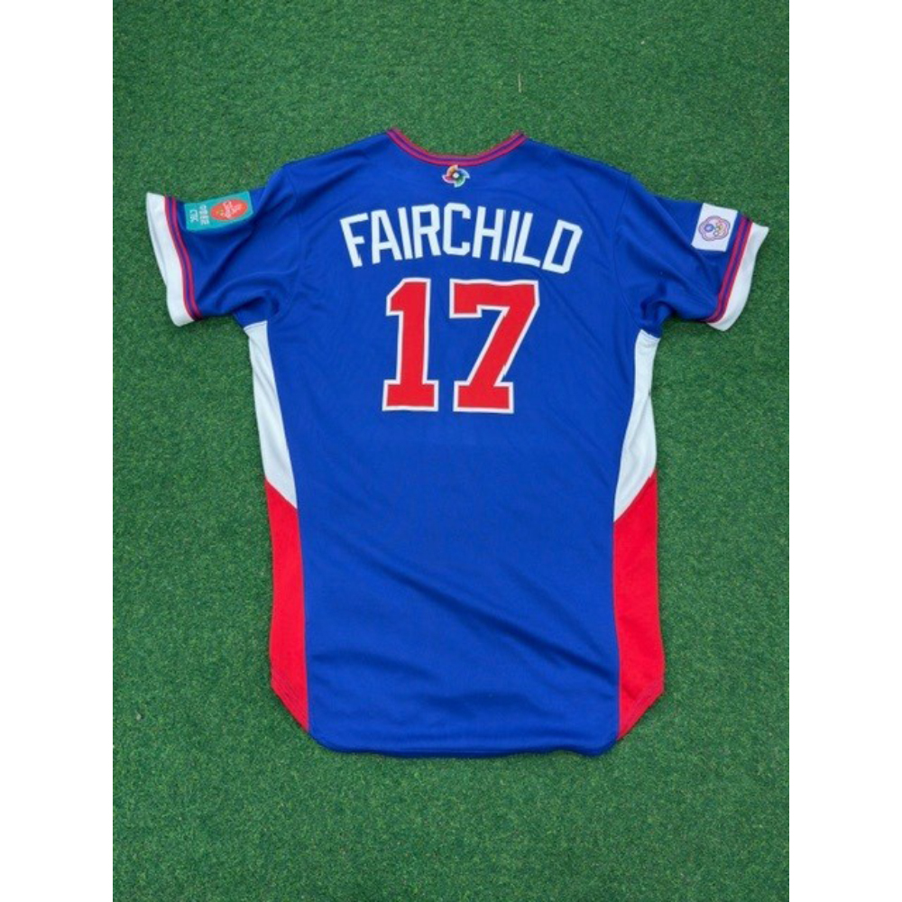 2026 World Baseball Classic - Chinese Taipei Game-Used Jersey