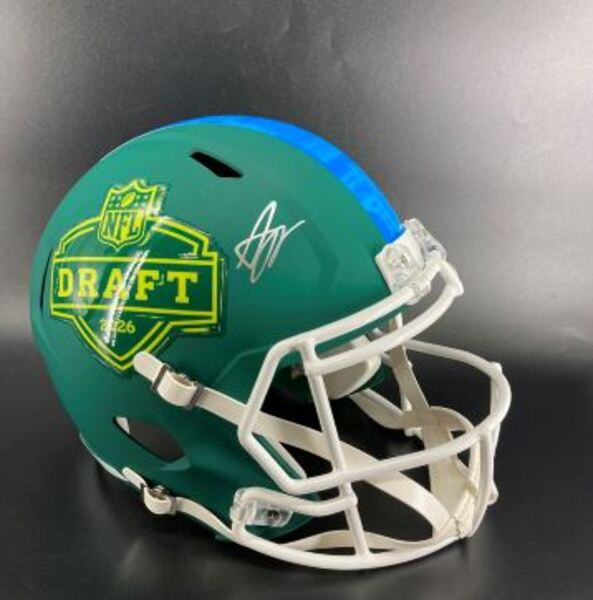 NFL - Giants Arvell Reese Signed '26 Draft Replica Speed Helmet