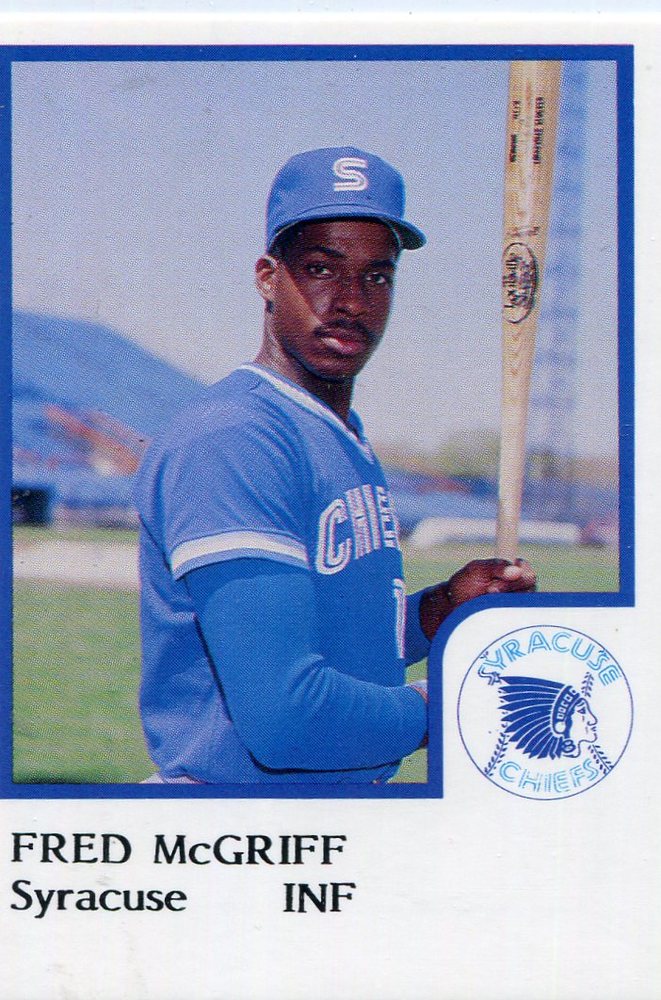 1986 Syracuse Chiefs ProCards #18 Fred McGriff